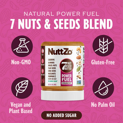 Seven-Nut & Seed Butter – Paleo, Keto & No Added Sugar