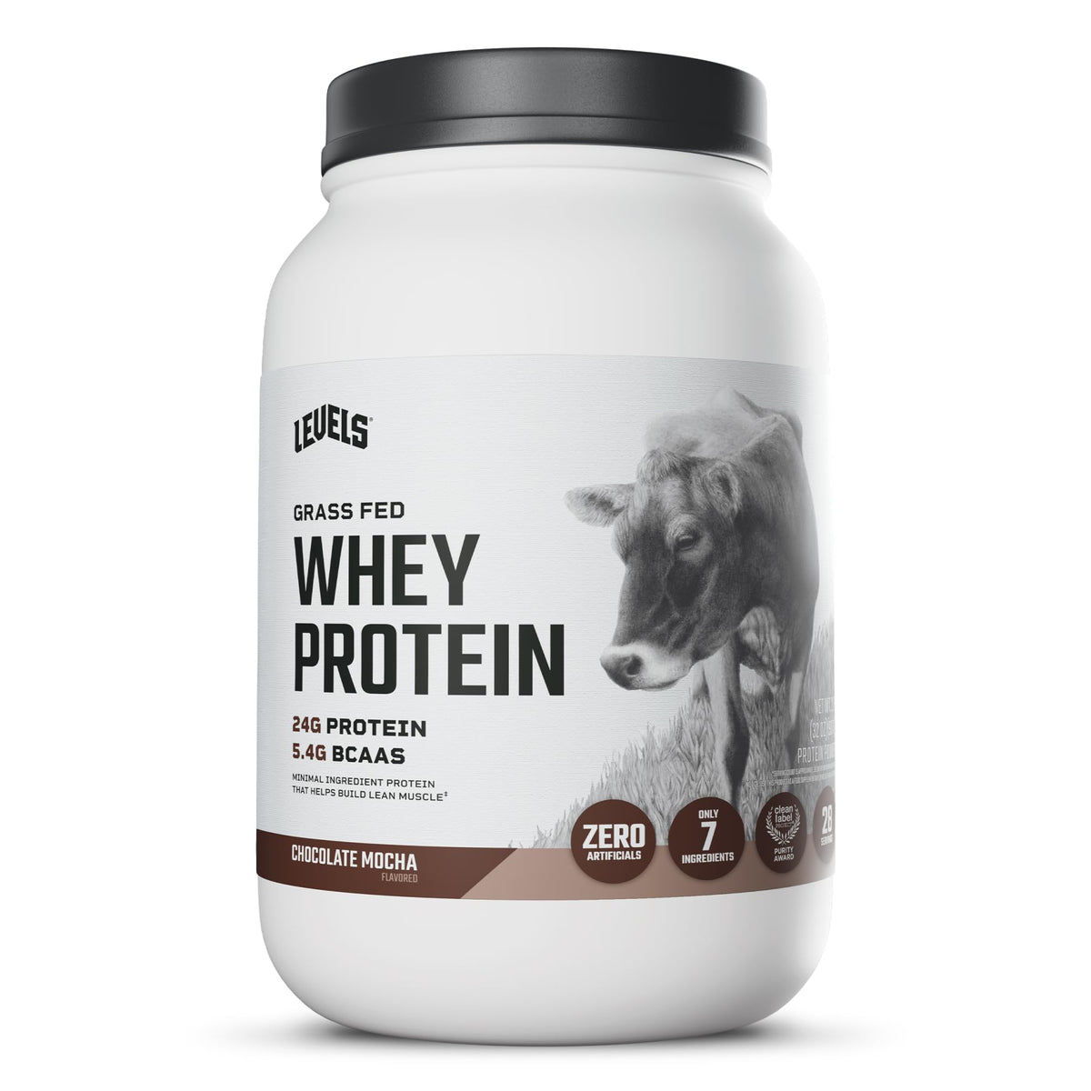 Levels 100% Grass Fed Whey Protein Concentrate