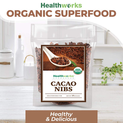 Organic Criollo Cacao Nibs – Raw, Unsweetened & Vegan