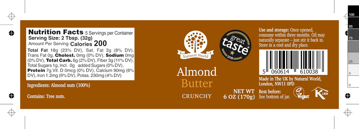 Nutural World - Almond Butter