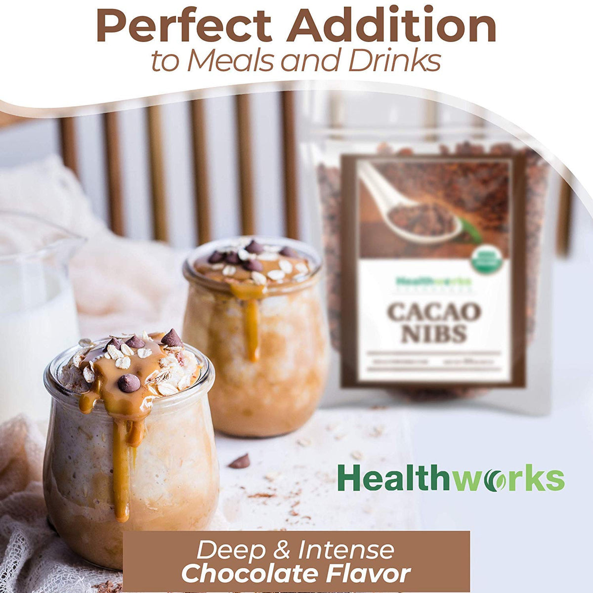 Organic Criollo Cacao Nibs – Raw, Unsweetened & Vegan