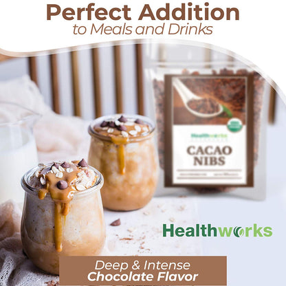 Organic Criollo Cacao Nibs – Raw, Unsweetened & Vegan