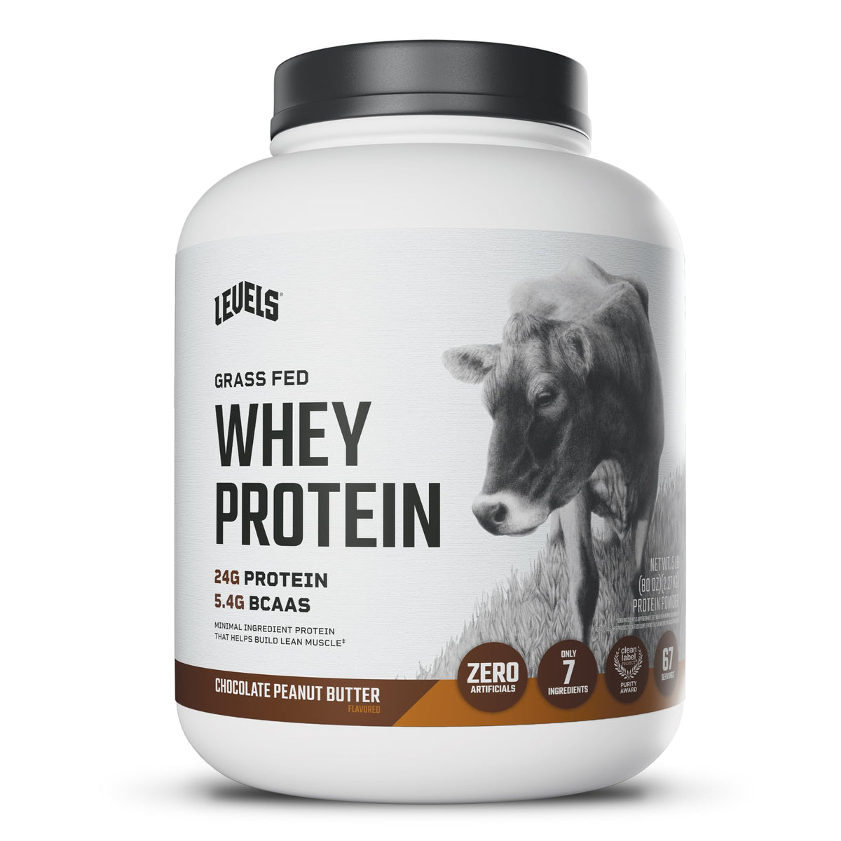 Levels 100% Grass Fed Whey Protein Concentrate