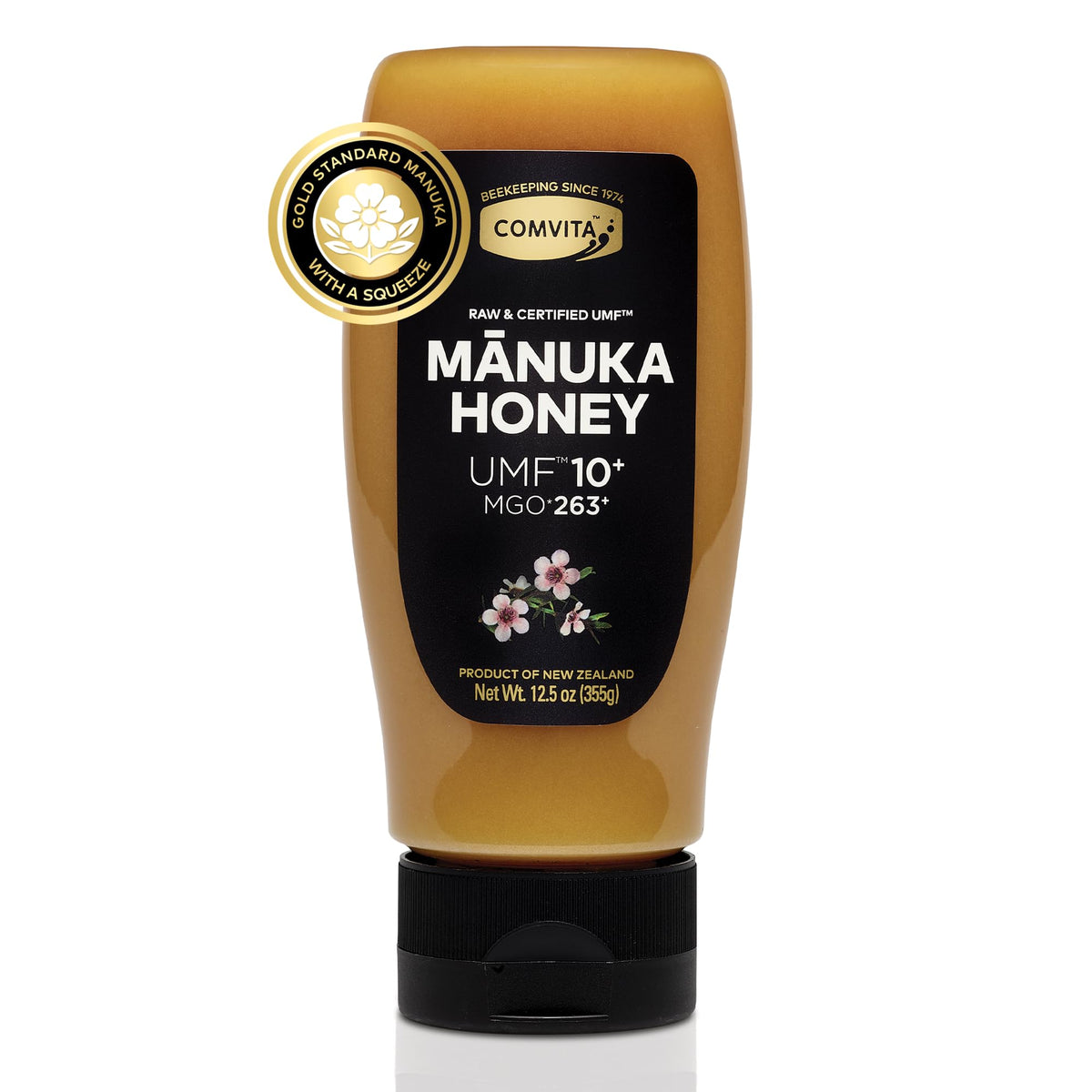 UMF 10+ Manuka Honey MGO 263+ – Raw & Unpasteurized