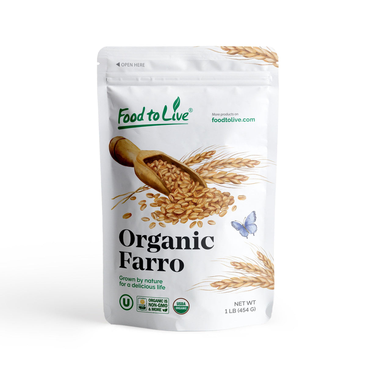 Italian Organic Pearled Farro