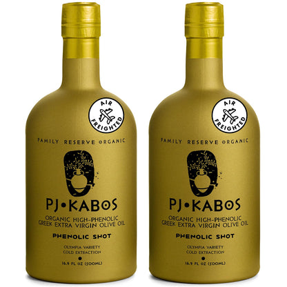 Organic Greek Extra Virgin Olive Oil – High Phenolic, 16.9 oz