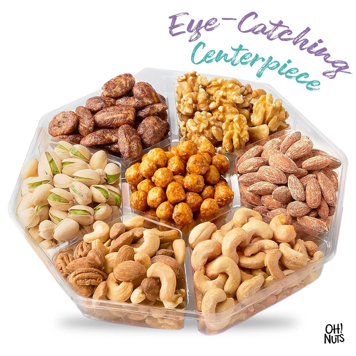Premium Roasted Nut Gift Tray for Parties & Celebrations
