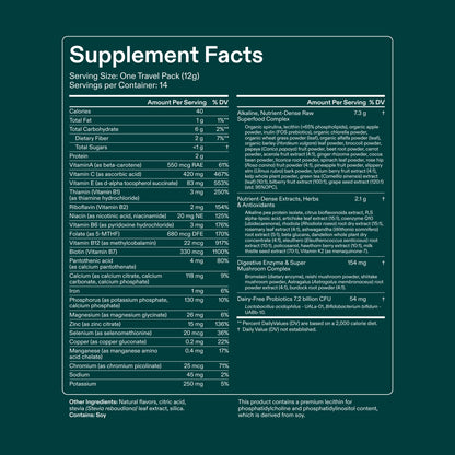 AG1 Greens Powder Multivitamin
