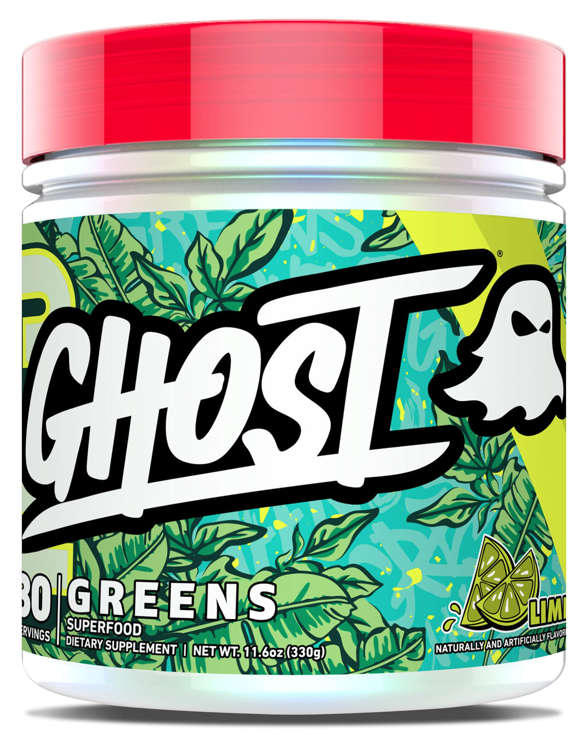 GHOST Greens Powder - 30 Servings, Gluten-Free