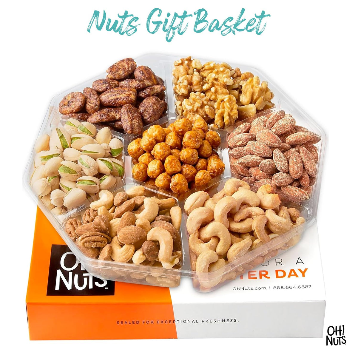 Premium Roasted Nut Gift Tray for Parties & Celebrations