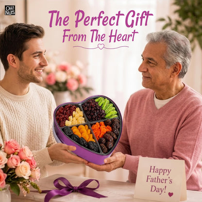 Gourmet Dried Fruit & Nut Gift Tin – Healthy Snack Assortment