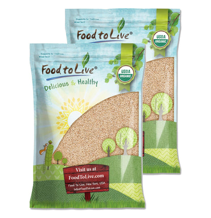 Organic Italian White Whole Grain Sorghum