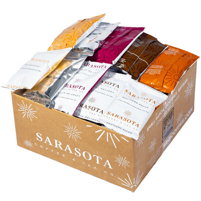 Low-Acid Decaf Flavored Ground Coffee – Premeasured Packs