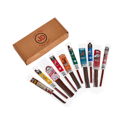 Gourmet Jerky Variety Pack – High-Protein Farm-Raised Mix