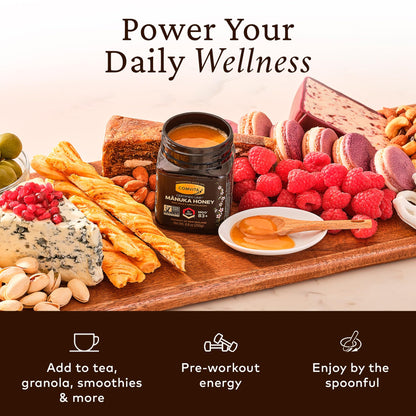 UMF 5+ Manuka Honey MGO 83+ – Raw & Unpasteurized