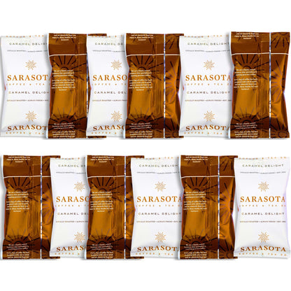 Low-Acid Decaf Flavored Ground Coffee – Premeasured Packs