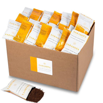 Low-Acid Decaf Flavored Ground Coffee – Premeasured Packs