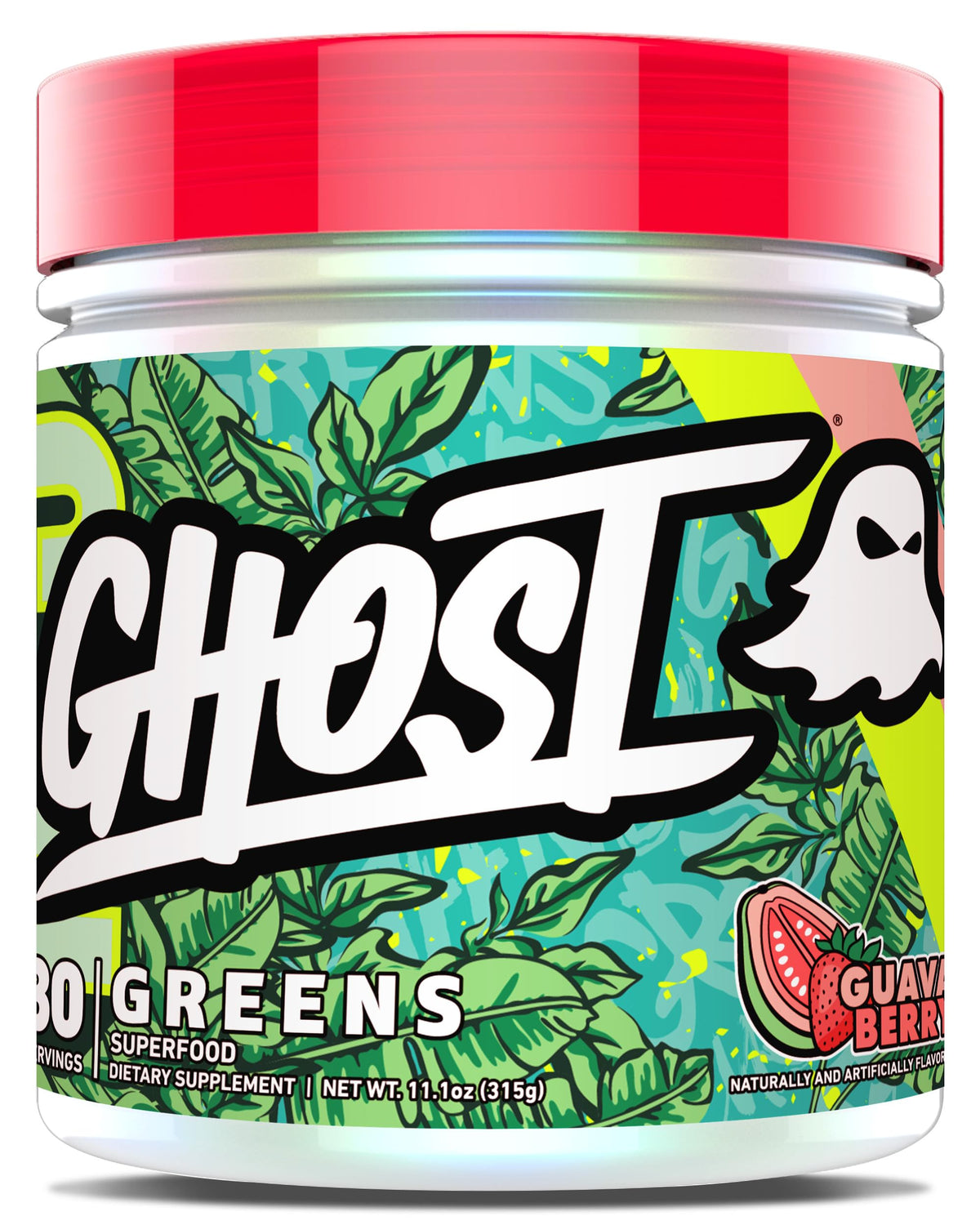 GHOST Greens Powder - 30 Servings, Gluten-Free