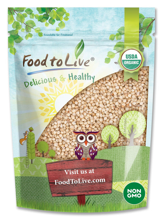 Organic Italian White Whole Grain Sorghum