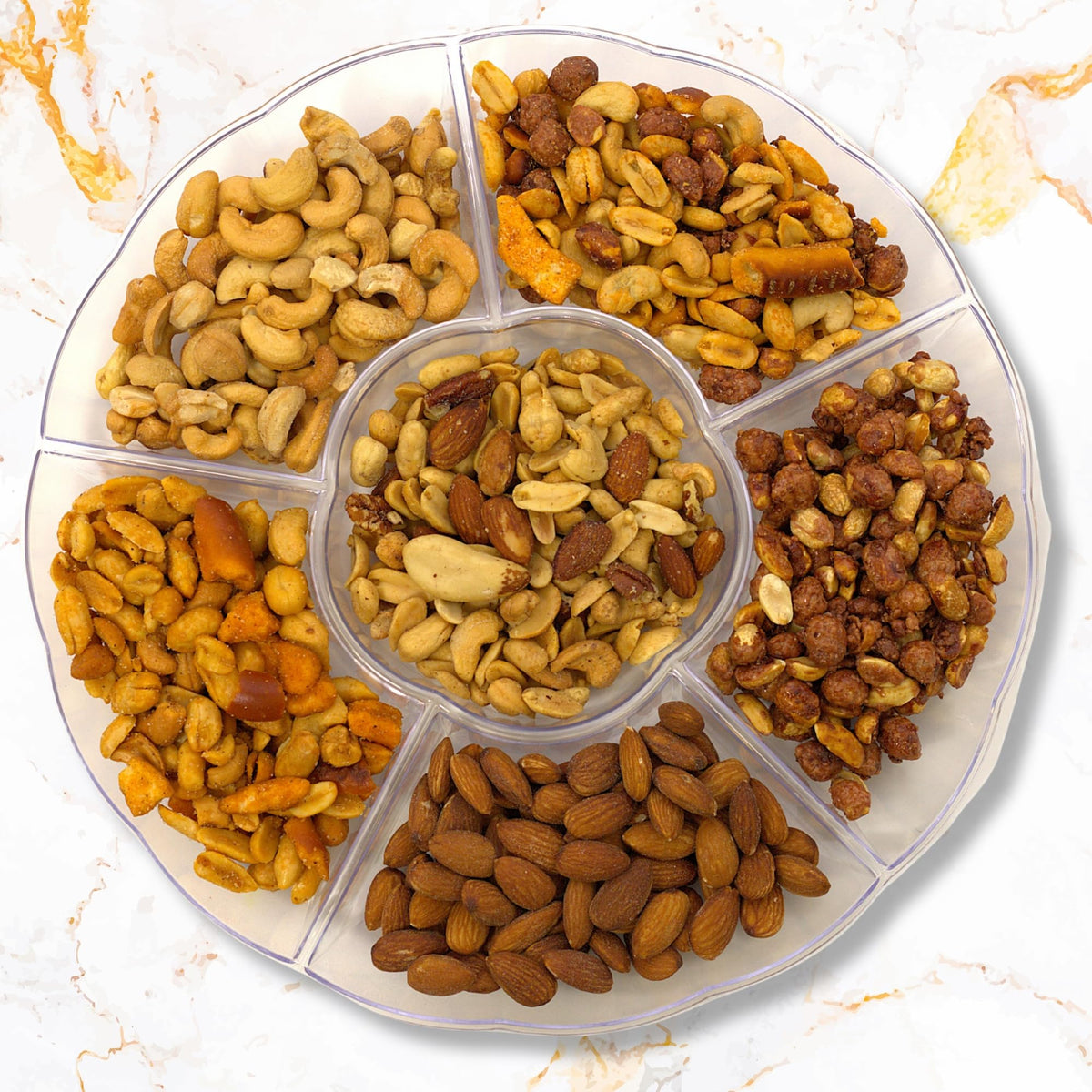Gourmet Nut Lover’s Snack Box – Roasted Nuts & Honey BBQ