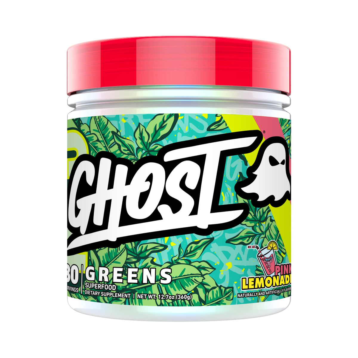 GHOST Greens Powder - 30 Servings, Gluten-Free