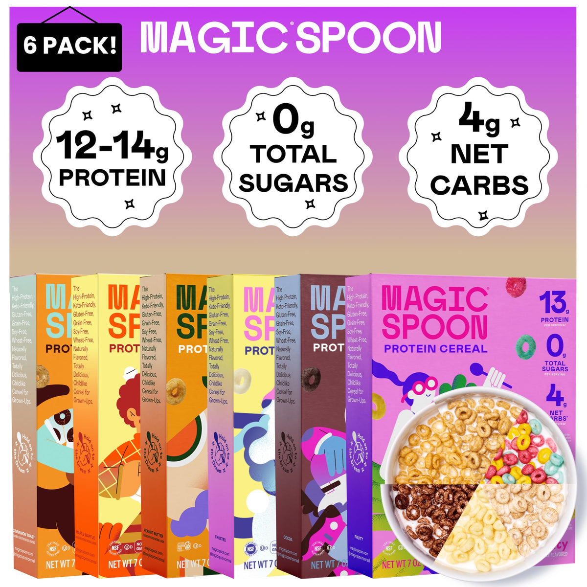 Magic Spoon Cereal Variation Above Four Star
