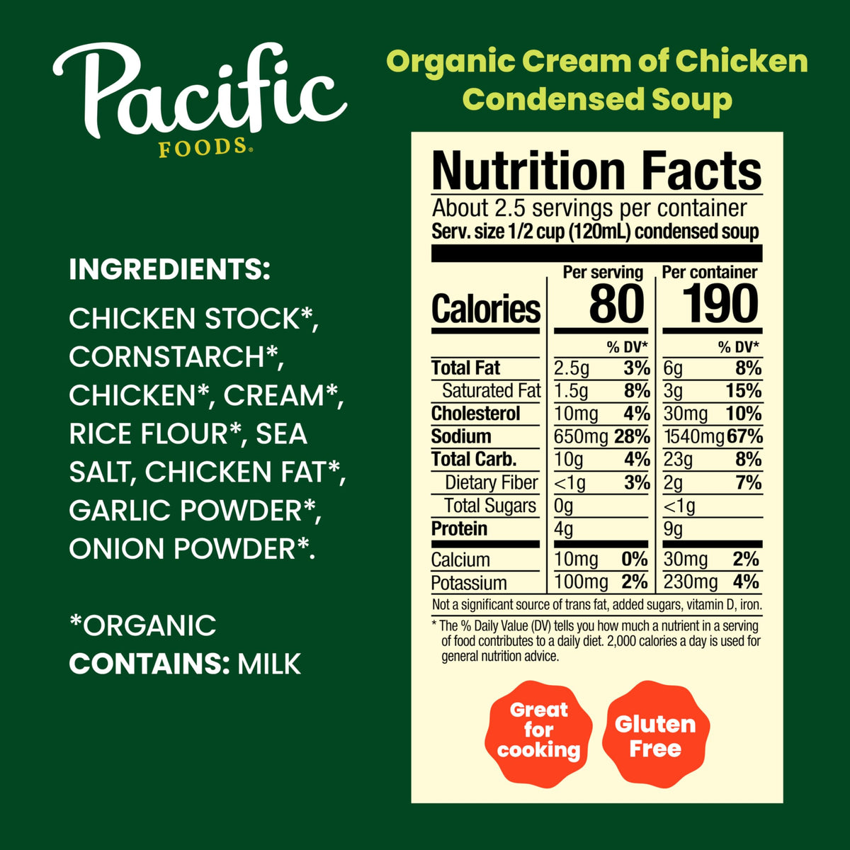 Pacific Foods Organic Cream of