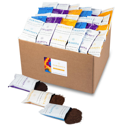 Low-Acid Decaf Flavored Ground Coffee – Premeasured Packs