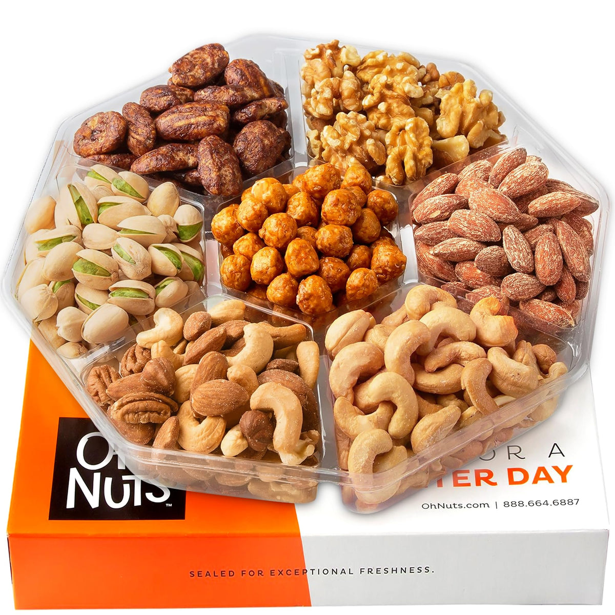 Premium Roasted Nut Gift Tray for Parties & Celebrations