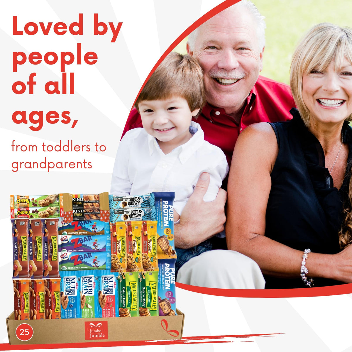 Snack Variety Gift Box – Care Package for Home, School & Office