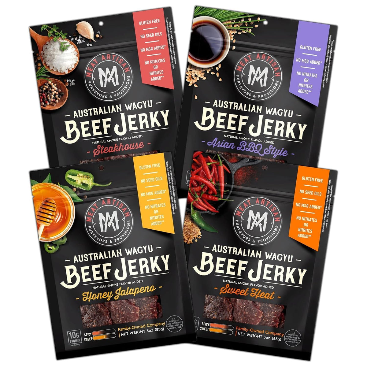 Meat Artisan Australian Wagyu Beef Jerky | Premium Australian Wagyu