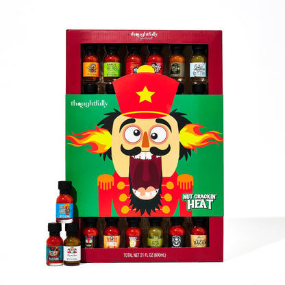 Thoughtfully Gourmet, Master Hot Sauce Collection Sampler Set, Set of 30