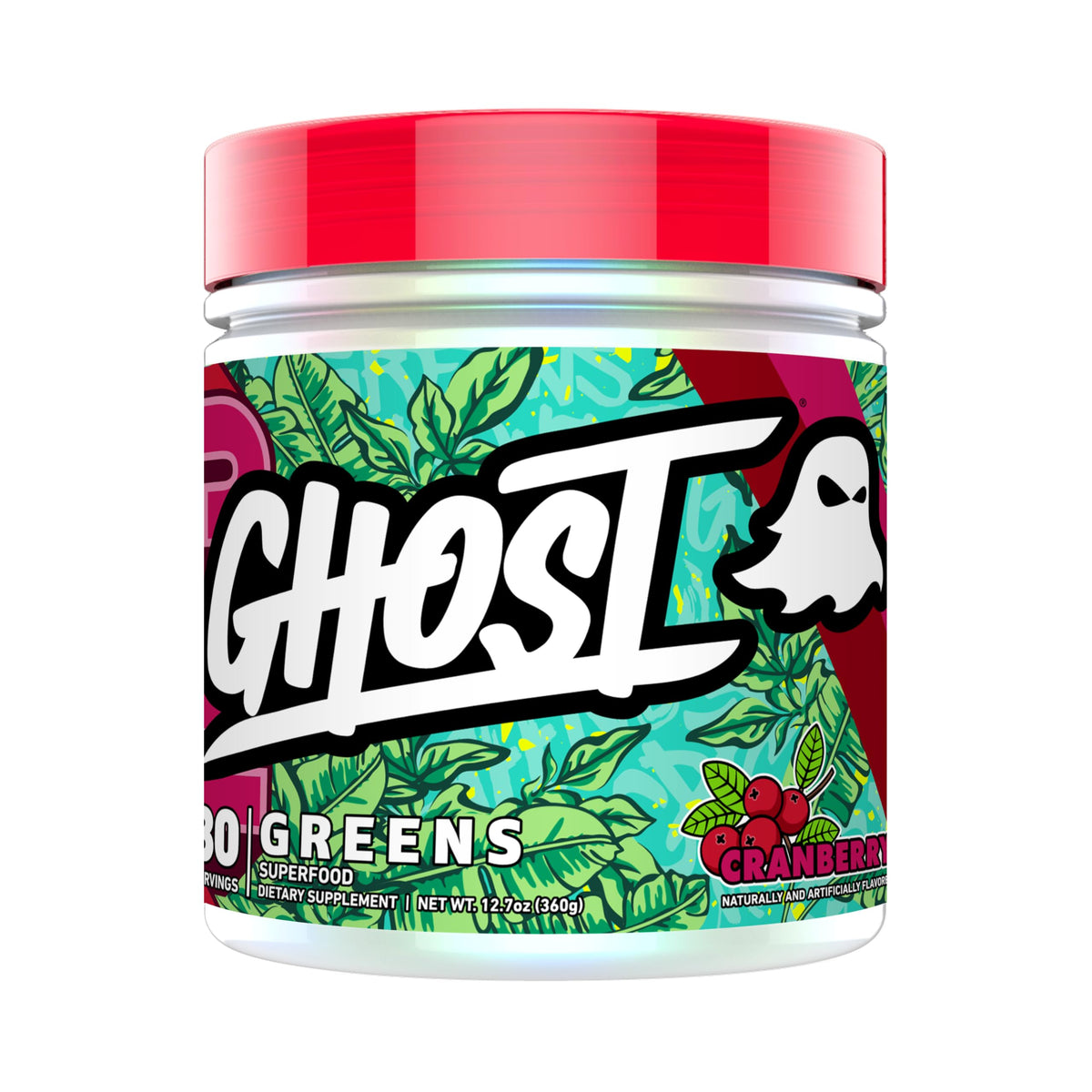 GHOST Greens Powder - 30 Servings, Gluten-Free
