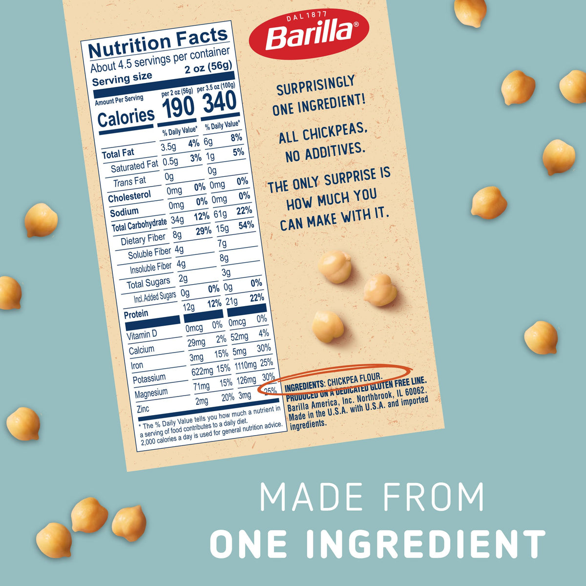 Chickpea Penne Pasta – High-Protein, Vegan & Gluten-Free