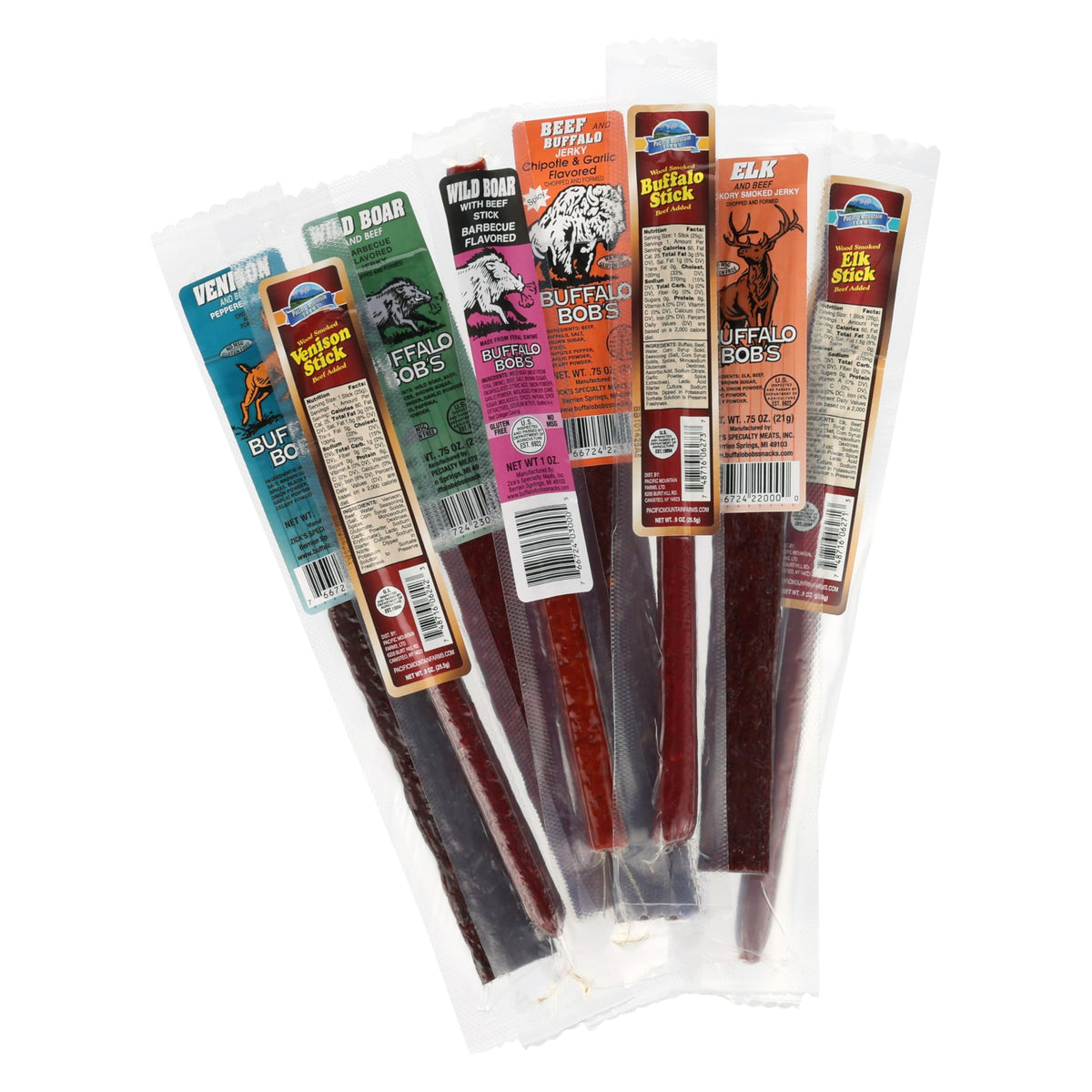 Gourmet Jerky Variety Pack – High-Protein Farm-Raised Mix