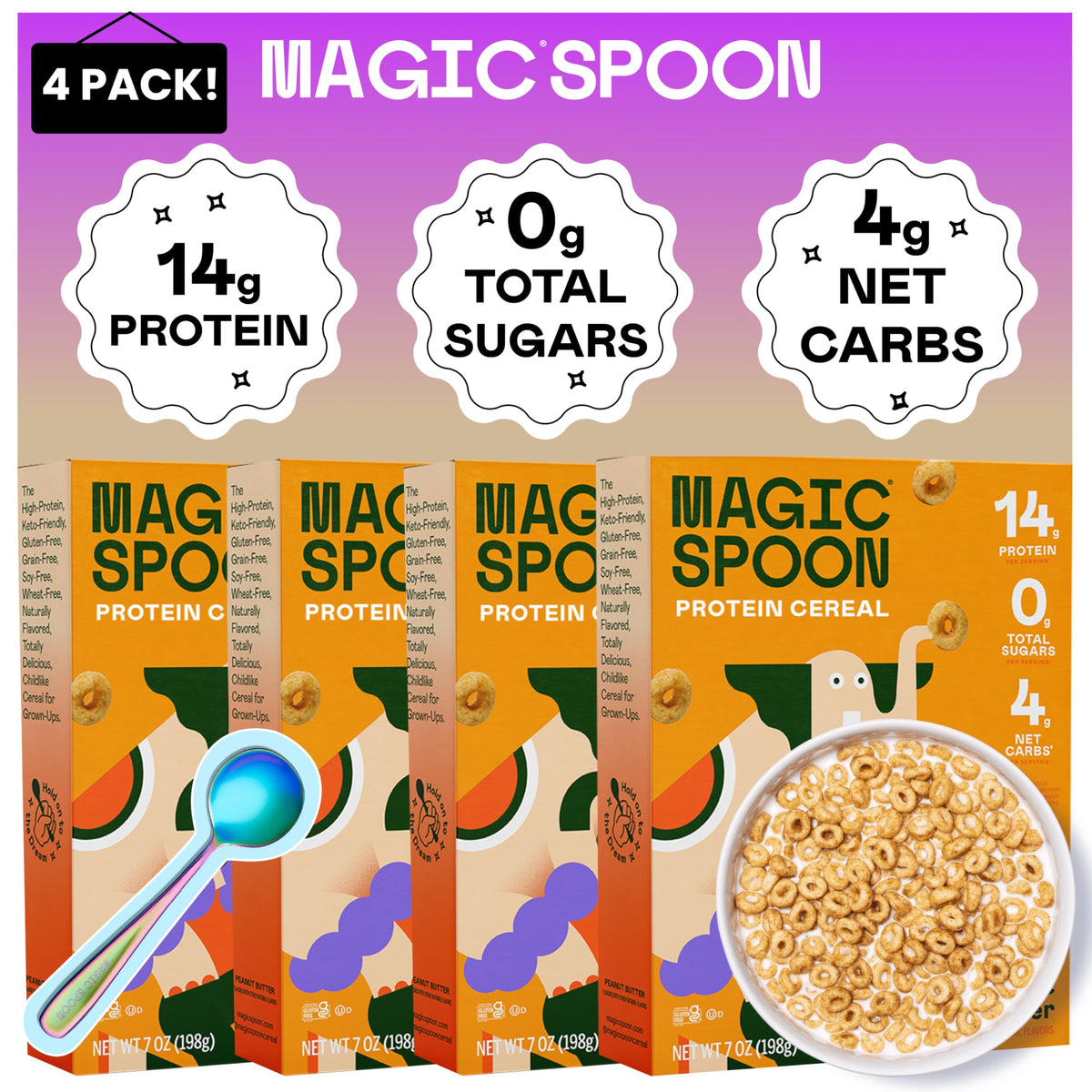 Magic Spoon Cereal Variation Above Four Star