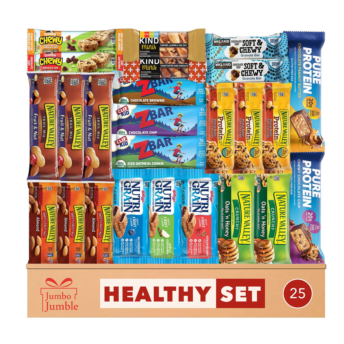 Snack Variety Gift Box – Care Package for Home, School & Office