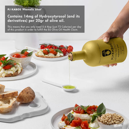 Organic Greek Extra Virgin Olive Oil – High Phenolic, 16.9 oz