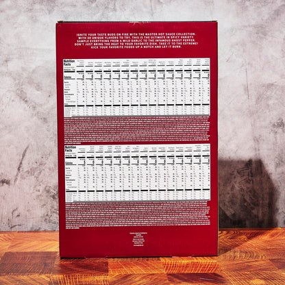 Thoughtfully Gourmet, Master Hot Sauce Collection Sampler Set, Set of 30