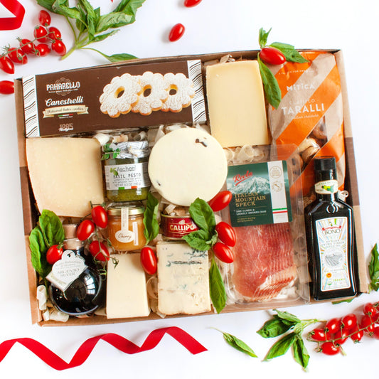 Italian Gourmet Gift Box – Cheese, Charcuterie & Pantry