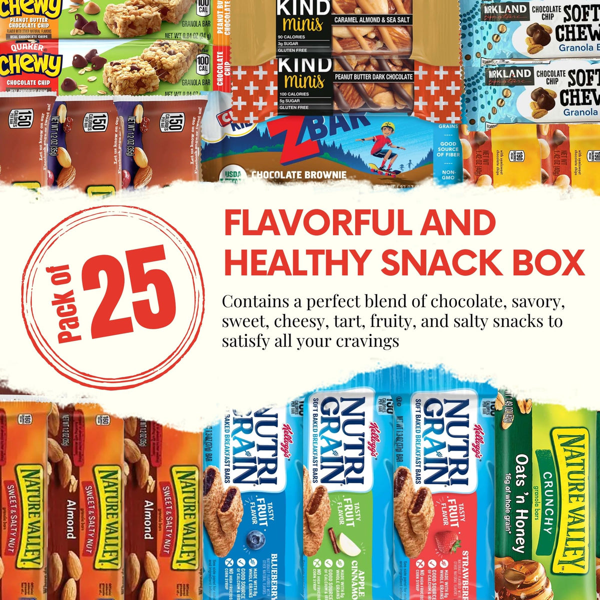 Snack Variety Gift Box – Care Package for Home, School & Office