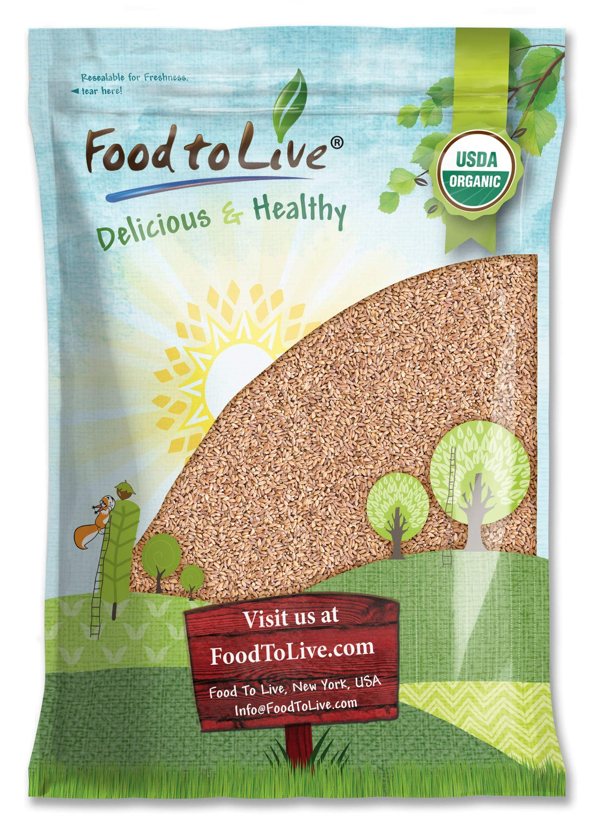 Italian Organic Pearled Farro