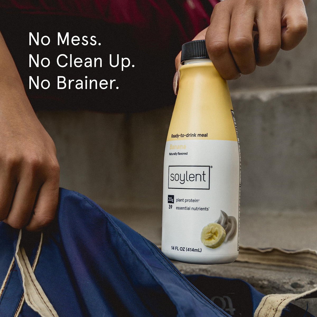 Soylent Meal Replacement Shake, Ready-to-Drink Plant Based Protein Drink
