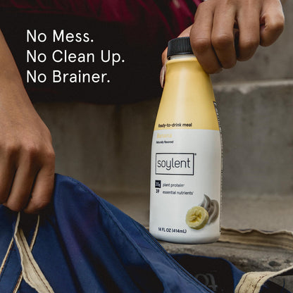 Soylent Meal Replacement Shake, Ready-to-Drink Plant Based Protein Drink