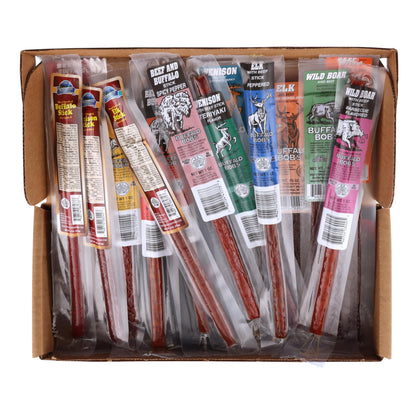 Gourmet Jerky Variety Pack – High-Protein Farm-Raised Mix