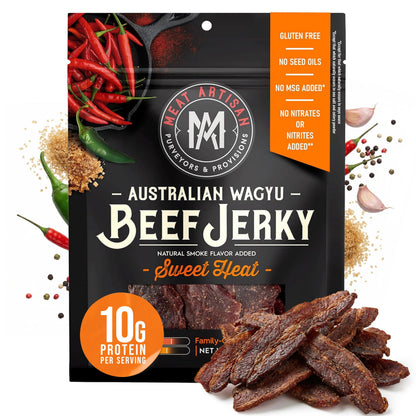 Meat Artisan Australian Wagyu Beef Jerky | Premium Australian Wagyu